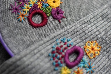 Una nueva vida a la ropa y tapizados: la costura visible 💜